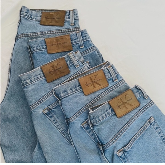 90’s Calvin Klein Vintage Stonewash Easy Fit Dad Jeans - Picture 15 of 15